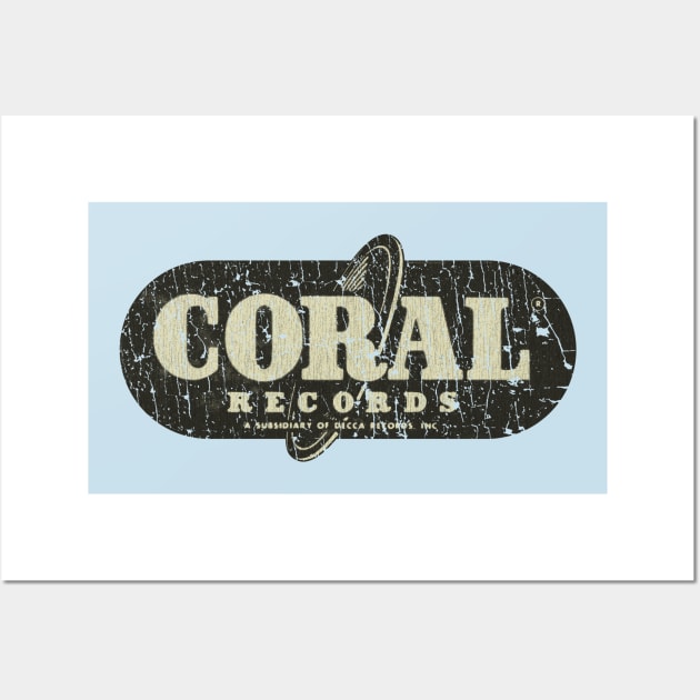 Coral Records 1949 Wall Art by JCD666